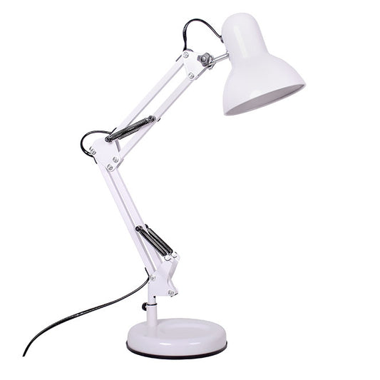 Lámpara de Sobremesa ANTIGONA Articulada 15 cm E27 40W Blanca - vista principal | Interlusa