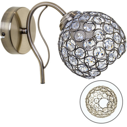 Aplique de Pared Balbina 1xE27 Acabado Cuero Interlusa - vista principal | Interlusa