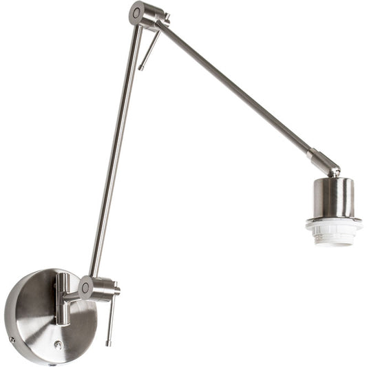 Aplique de Pared Articulado HAIA 94 cm Níquel Interlusa - vista principal | Interlusa