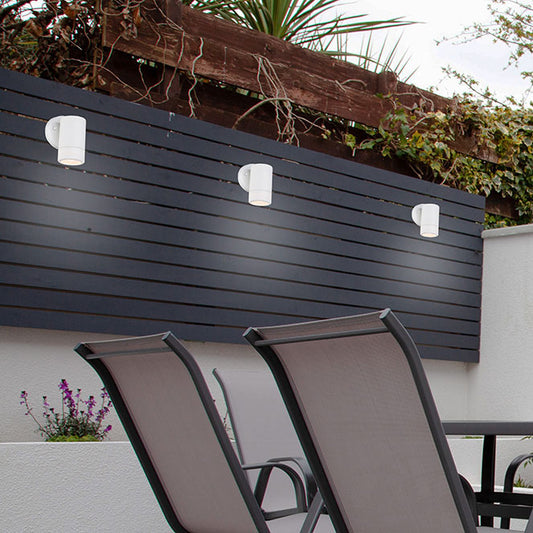 Aplique Exterior TUELA 2xGU10 IP44 Blanco Luz Arriba y Abajo Lumit - imagen 2 | Interlusa