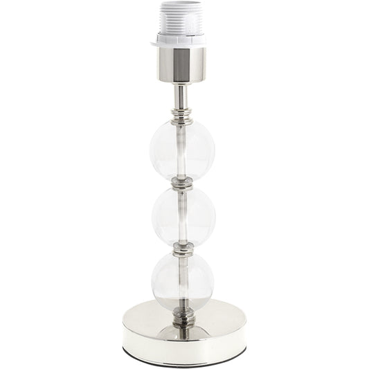 Base para Lámpara de Sobremesa ALVOR 33 cm Cromo Interlusa - vista principal | Interlusa