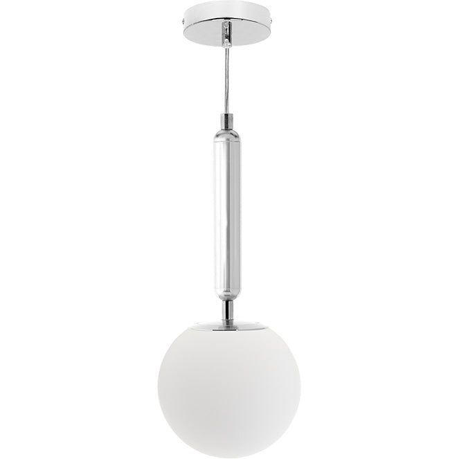 Lámpara Colgante AIMEE 15 cm Cromo Altura Regulable Interlusa - vista principal | Interlusa