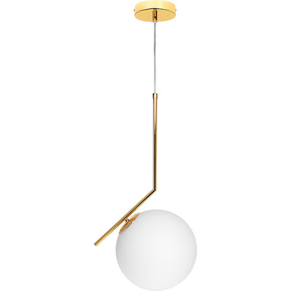 Lámpara Colgante AIMEE 32 cm Altura Regulable Oro Interlusa - vista principal | Interlusa