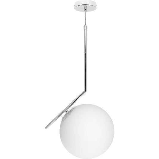 Lámpara Colgante AIMEE 44 cm Cromo Altura Regulable LUMIT Interlusa - vista principal | Interlusa