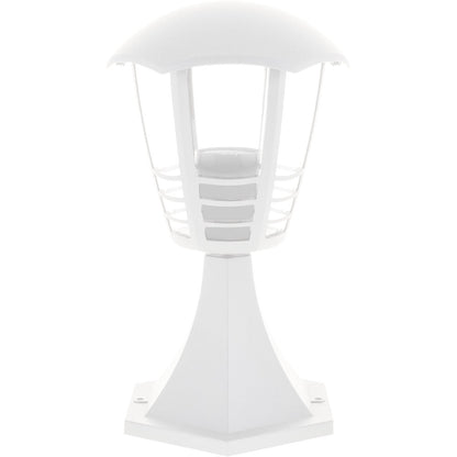 Farola Sobremuro Exterior TERVA 30 cm IP44 Blanco Lumit - vista principal | Interlusa