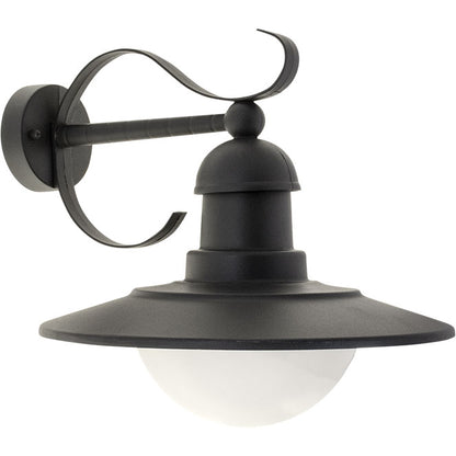 Aplique Exterior Estanco TORVA IP44 E27 Antracita Lumit - vista principal | Interlusa