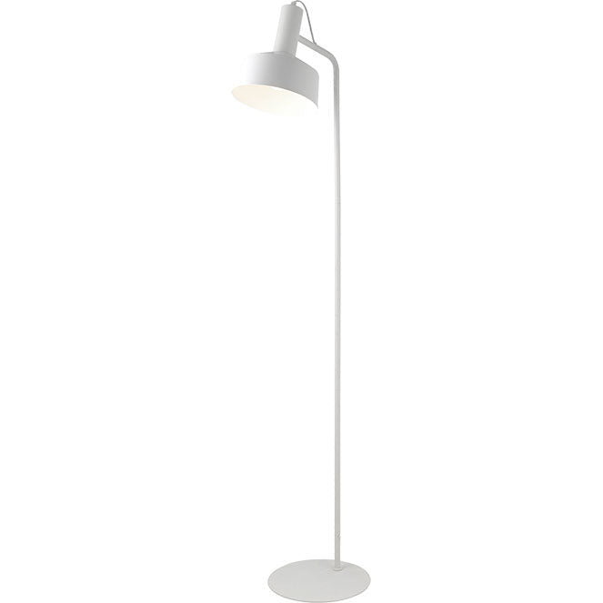 Lámpara de Pie LEANA Vintage 136 cm Blanco Metal Interlusa - vista principal | Interlusa