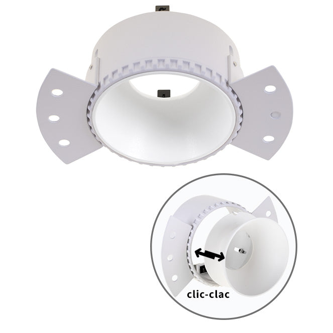 Aro para Downlight Empotrable HATOR Redondo Blanco Interlusa - vista principal | Interlusa