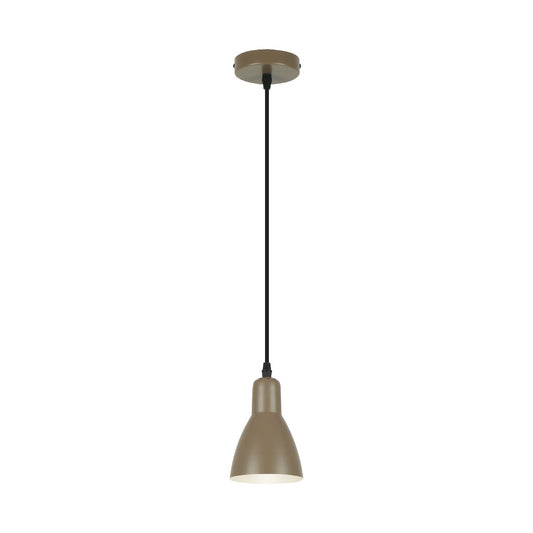 Lámpara Colgante Afra 1 Luz Metal Marrón Satinado Schuller - vista principal | Schuller