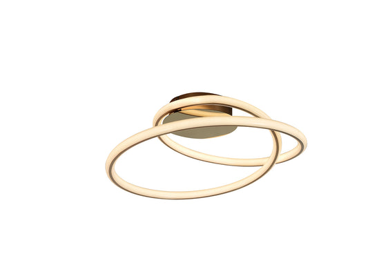 Plafón de Techo LED Tube 52 cm Oro Brillo 44W Schuller - vista principal | Schuller