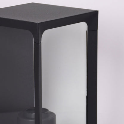 Aplique de Exterior CRIZ IP44 E27 Negro Lumit - imagen 3 | Interlusa