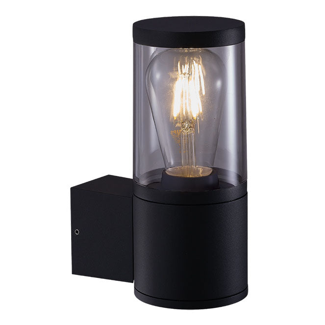 Aplique de Exterior EGA IP65 E27 21 cm Negro Lumit - vista principal | Interlusa