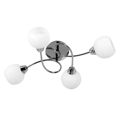 Plafón de Techo Umbria 4xE14 Cromo Moderno Lumit - imagen 2 | Interlusa