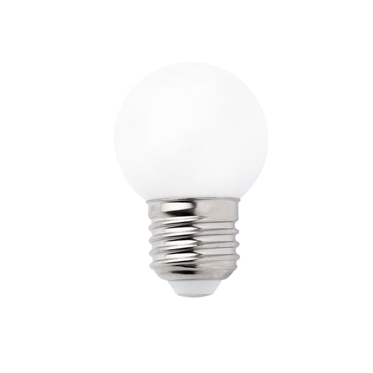 Bombilla LED G45 E27 4W Luz Cálida 3000K CRI90 Blanca FARO - vista principal | FARO