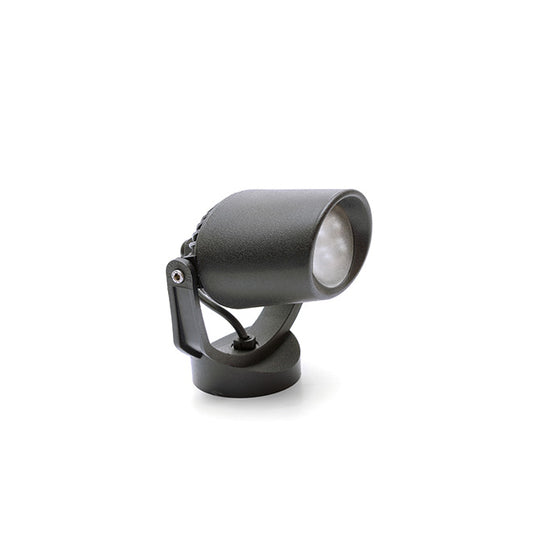 Foco de Exterior TOMMY 6W GU10 CCT IP66 Negro Fumagalli - vista principal | Interlusa
