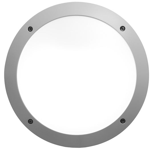 Plafón de Exterior Estanco LUCIA 30 cm IP66 Gris Fumagalli - vista principal | Interlusa
