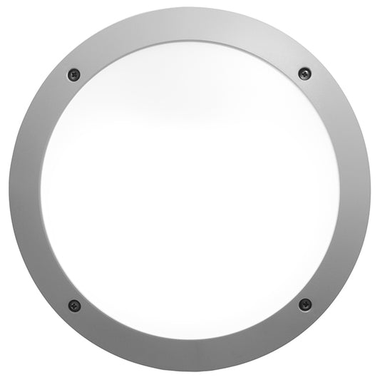 Plafón Estanco de Exterior LUCIA 30 cm Gris IP66 Fumagalli - vista principal | Interlusa