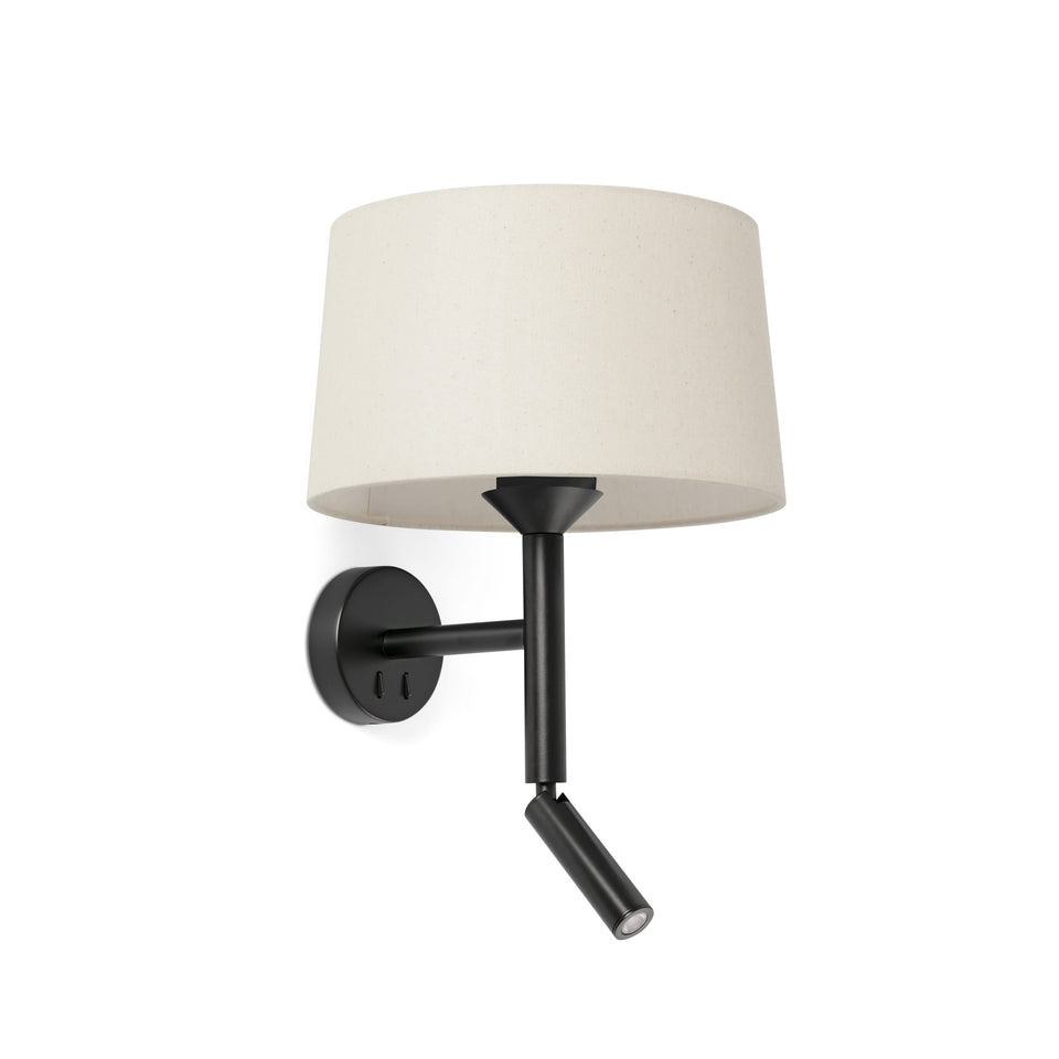 Modelo 3D interactivo y realidad aumentada de Aplique de pared Windsor con lector pantalla Faro
