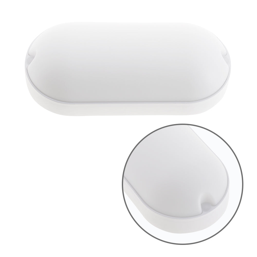 Aplique Exterior Oval SURF ECOVISION 9W LED IP65 Blanco Techtouch - vista principal | Interlusa