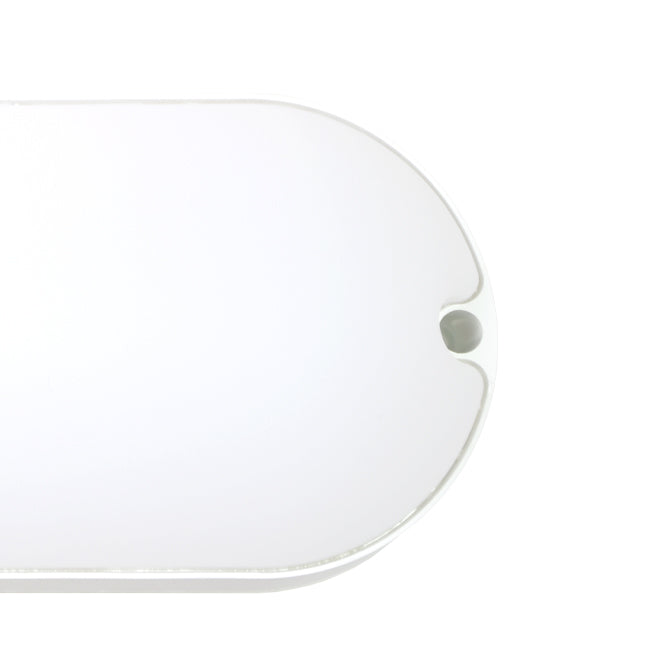 Aplique Exterior Oval SURF ECOVISION 9W LED IP65 Blanco Techtouch - imagen 2 | Interlusa