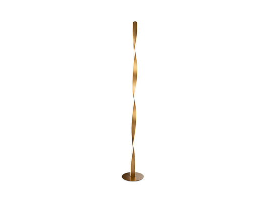 Lámpara de Pie LED Twist 40W Mate Schuller - Oro | Schuller · Ref. 219213