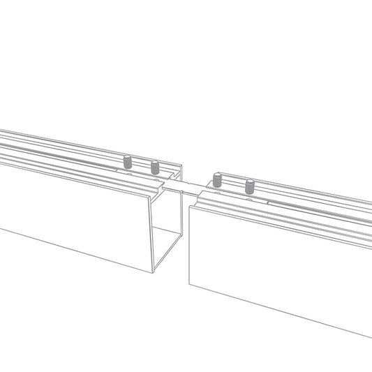 Barra Colgante LED Linex B2 120 cm Aluminio TechTouch Interlusa instalada en ambiente decorativo de salón o dormitorio | Interlusa