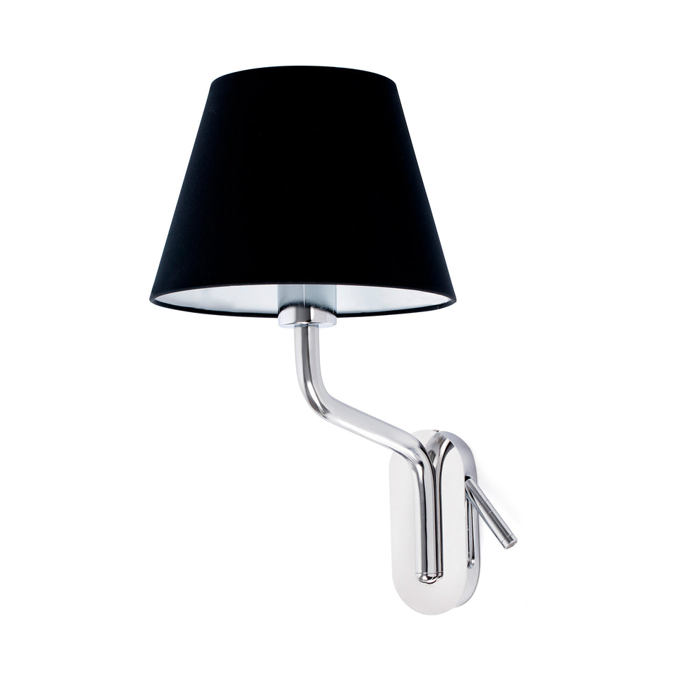 Modelo 3D interactivo y realidad aumentada de Aplique de Pared con Lector ETERNA 15W FARO