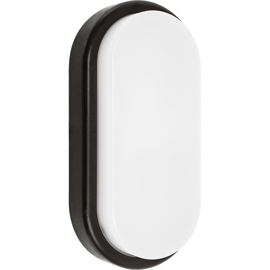 Aplique Exterior LED SURF ECOVISION Oval 18W IP65 Negro Techtouch - vista principal | Interlusa