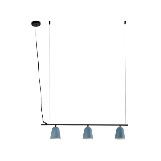 Lámpara Colgante Lineal Studio Azul Mate 91 cm FARO - vista principal | FARO