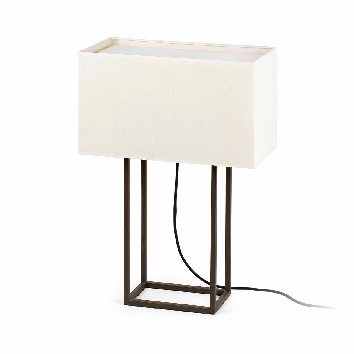 Lámpara de Sobremesa VESPER 60 cm Marrón y Beige FARO - vista principal | FARO