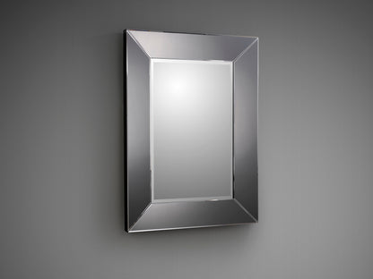 Espejo Decorativo Roma 110x81 cm Lunas Biseladas Marco Smoke Schuller en ambiente decorado | Schuller