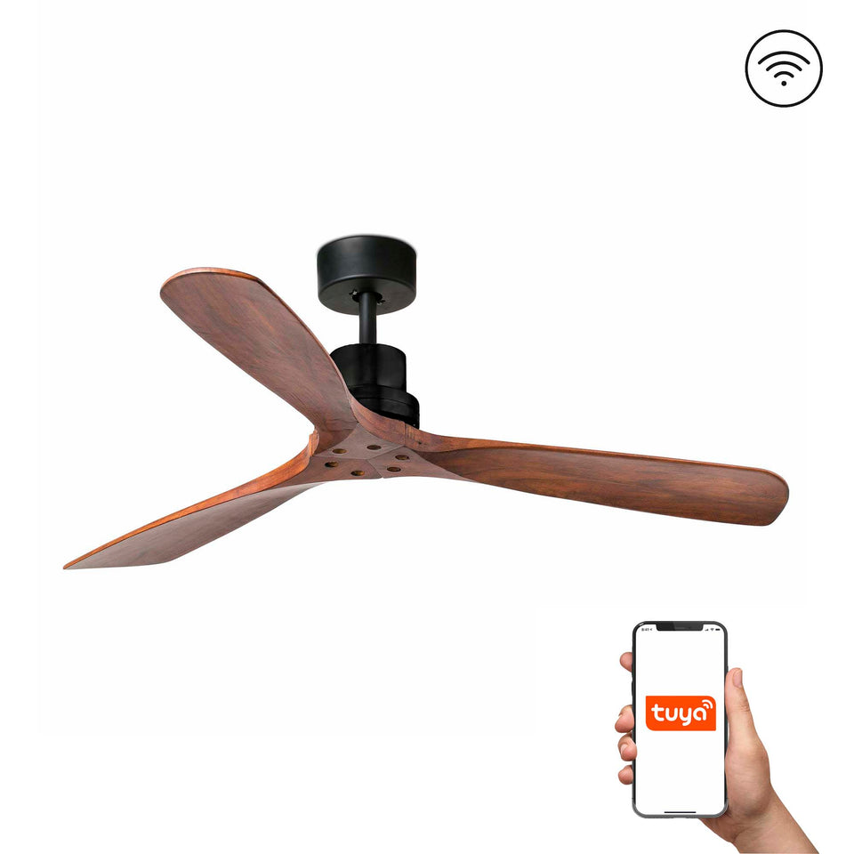 Modelo 3D interactivo y realidad aumentada de Ventilador de Techo Lantau L 132 cm FARO
