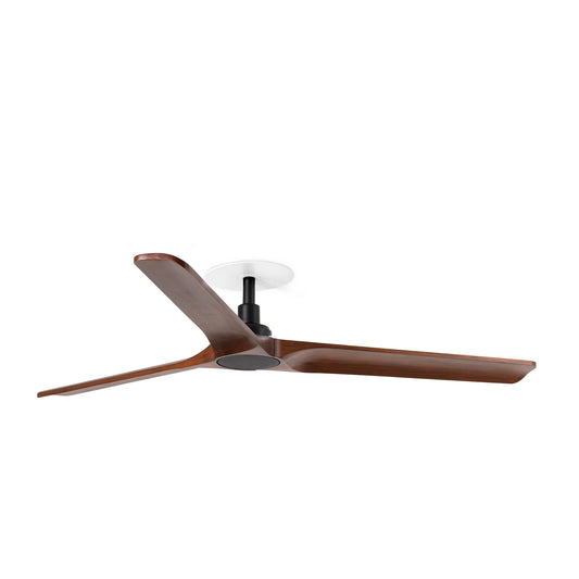 Ventilador de Techo Empotrado Heywood L 132 cm Nogal y Negro Mate FARO - vista principal | FARO · Ref. 33809R