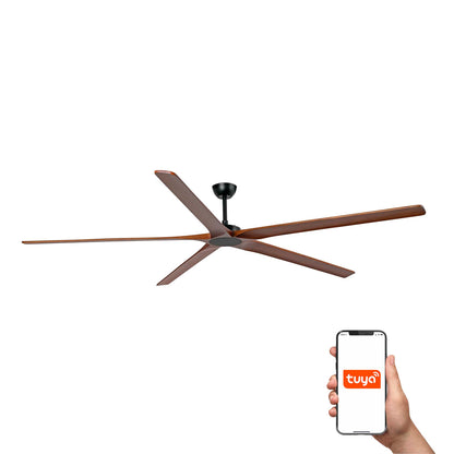 Vista previa del modelo 3D y realidad aumentada de Ventilador de Techo Bigwood XXL 240 cm FARO