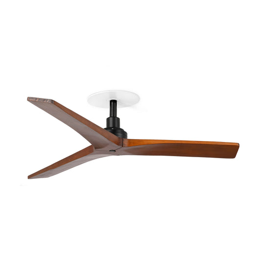 Ventilador de Techo Empotrado Klim S 925 cm Nogal y Negro Mate FARO - vista principal | FARO · Ref. 34278R