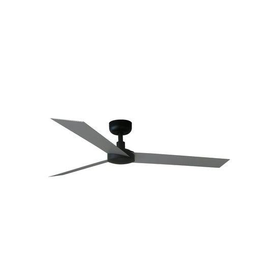 Ventilador de Techo Cruiser L 132 cm FARO - Negro/Aluminio, Sin luz, Mando + Tuya (app y voz) | FARO · Ref. 34286WT