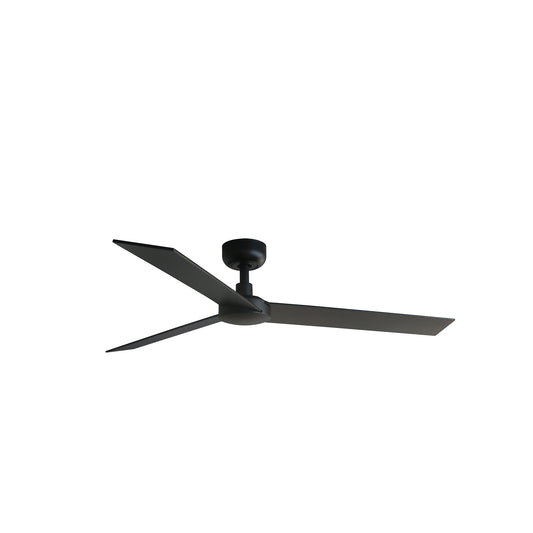 RUDDER L Ventilador de Techo Nogal y Negro Faro 34298 · Ref. 34298