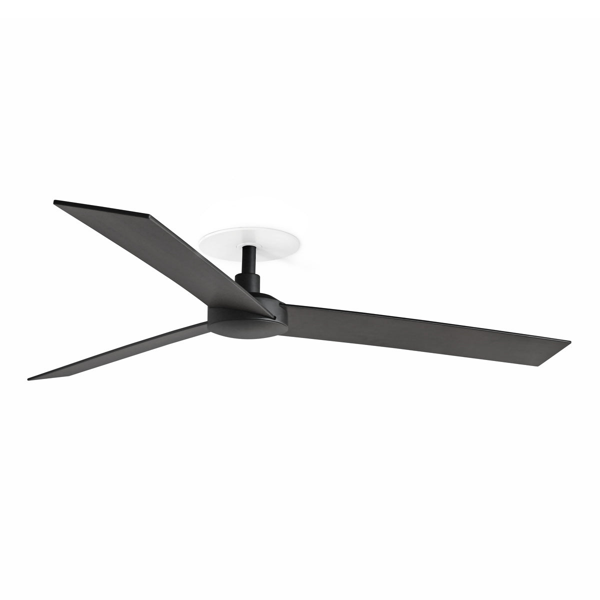 Ventilador de Techo Empotrado Rudder L 132 cm FARO - Negro/Nogal, Sin luz, Mando a distancia | FARO · Ref. 34298R
