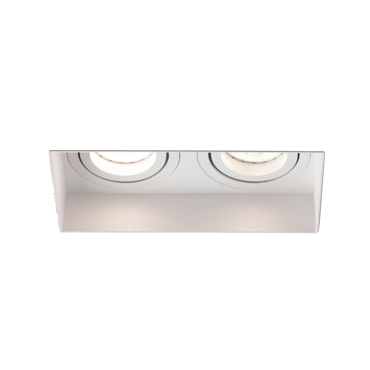 Empotrable de Techo HYDE SQ 2L Blanco Mate Orientable FARO - vista principal | FARO · Ref. 40122