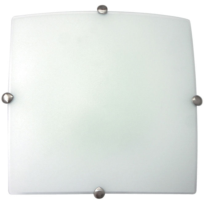 Plafón de Techo RECIFE 25 cm Cuadrado Opaco Interlusa - vista principal | Interlusa