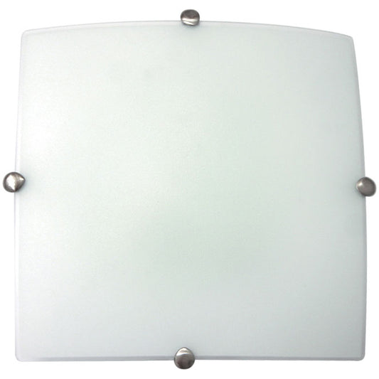 Plafón de Techo RECIFE 25 cm Cuadrado Opaco Interlusa - vista principal | Interlusa
