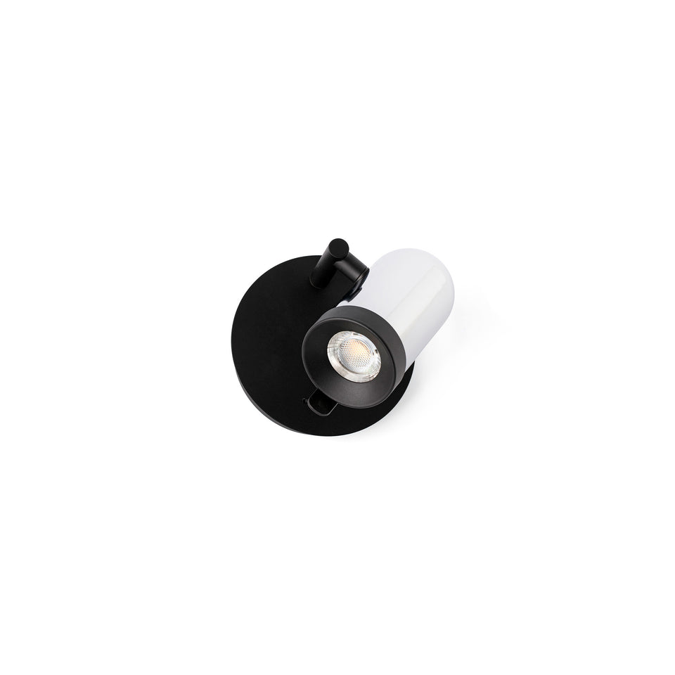 Modelo 3D interactivo y realidad aumentada de Aplique de Pared Orleans Cromo con Interruptor FARO