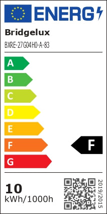 Etiqueta energética de LEO Lámpara de Sobremesa Faro - Blanca · Ref. 43796