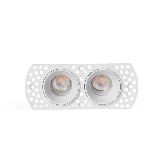 Empotrable Orientable Trimless FLIC 2L Blanco GU10 FARO - vista principal | FARO · Ref. 44112