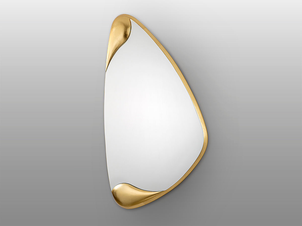 Espejo de Pared Daisy 121 cm con Marco Pan de Oro Schuller en ambiente decorado | Schuller