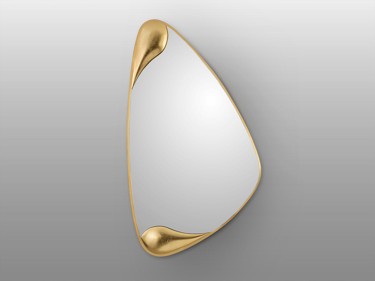 Espejo de Pared Daisy 121 cm con Marco Pan de Oro Schuller en ambiente decorado | Schuller