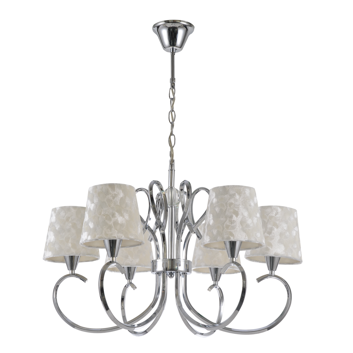 Lámpara clásica de 6 luces E14 con diseño elegante ideal para interior · Ref. 121756020