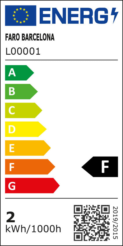 Luminaria de pared con tecnología SMD LED integrada