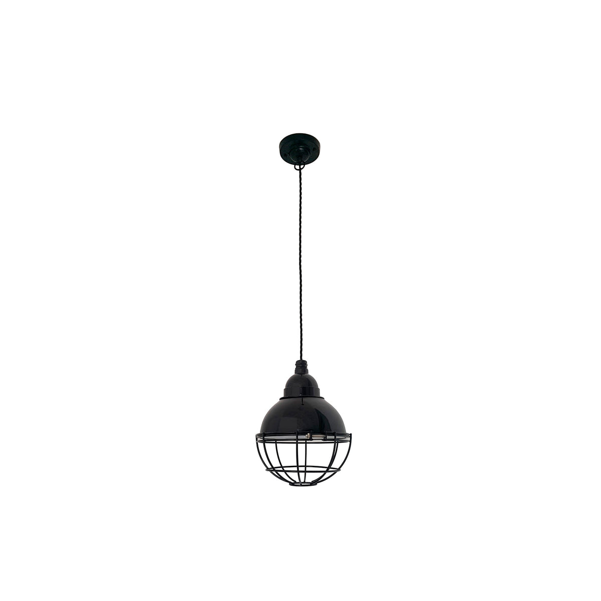 Lámpara Colgante Claire Negro Brillo Acero Industrial FARO - vista principal | FARO · Ref. 62802