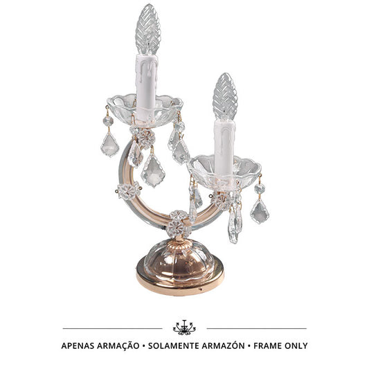 Lámpara de Sobremesa María Teresa 32 cm Oro Interlusa - vista principal | Interlusa